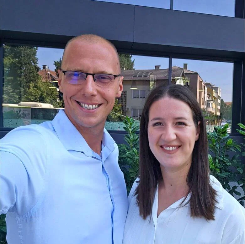Sonja i Miroslav Vitas, zajedno na otvorenom